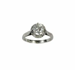 Bague Or Blanc Diamant