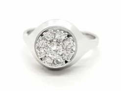 Bague Or blanc Diamant