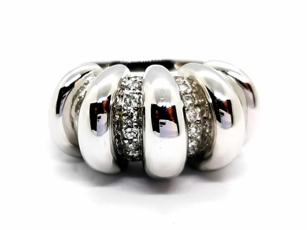Bague Or blanc Diamant
