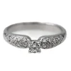 Bague Or blanc Diamant