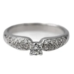 Bague Or blanc Diamant