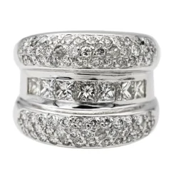 Bague Or blanc Diamant