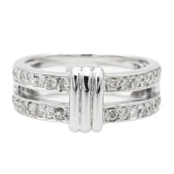Bague Or blanc Diamant