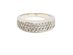 Bague Or blanc Diamant