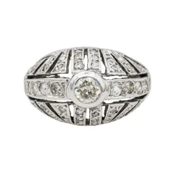 Bague Or blanc Diamant