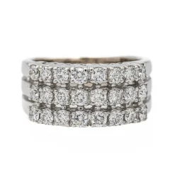 Bague Or blanc Diamant