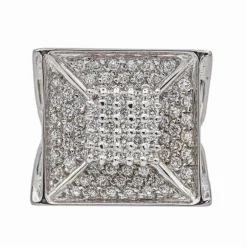 Bague Or blanc Diamant