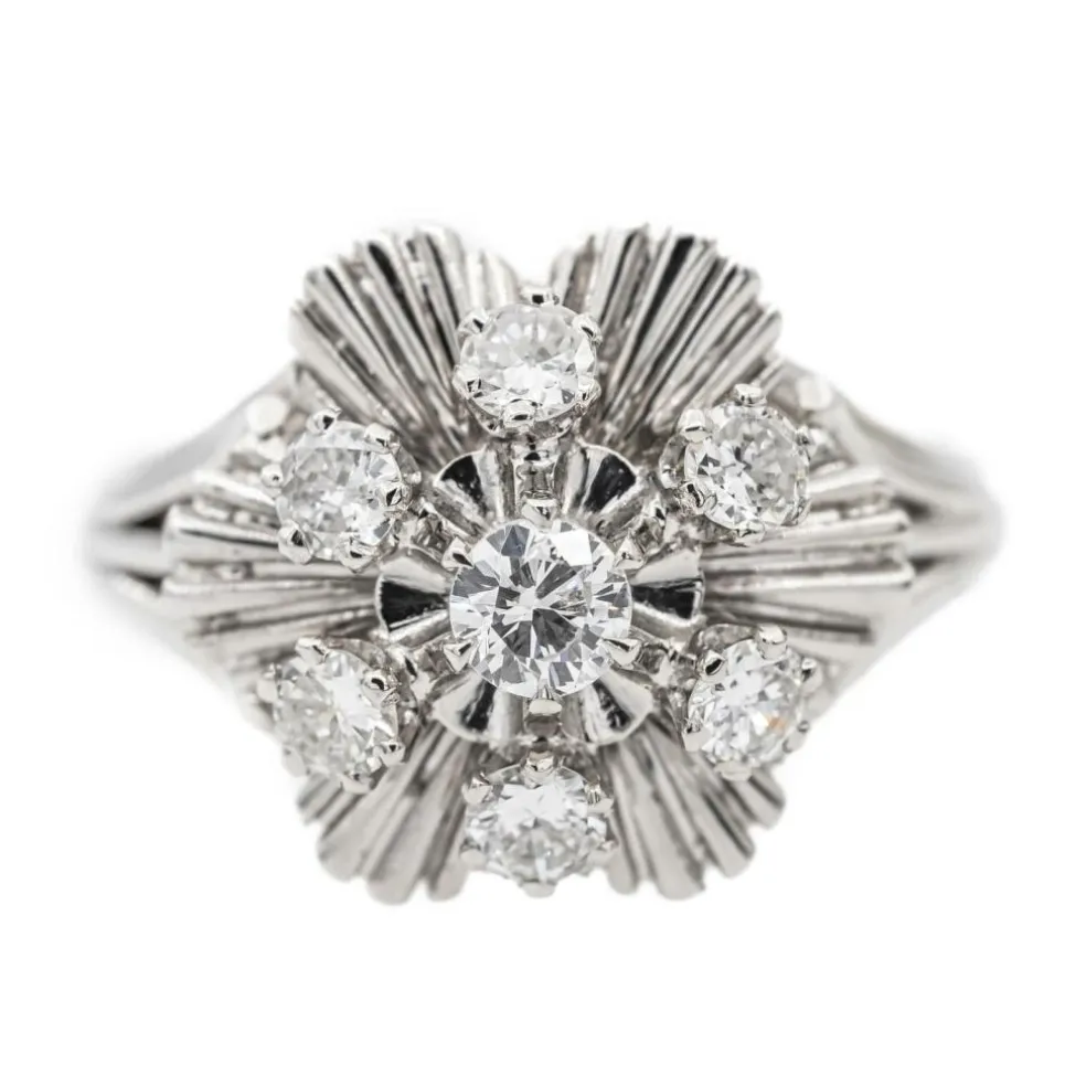 Bague Or blanc Diamant