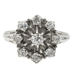 Bague Or blanc Diamant