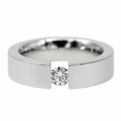 Bague Or blanc Diamant