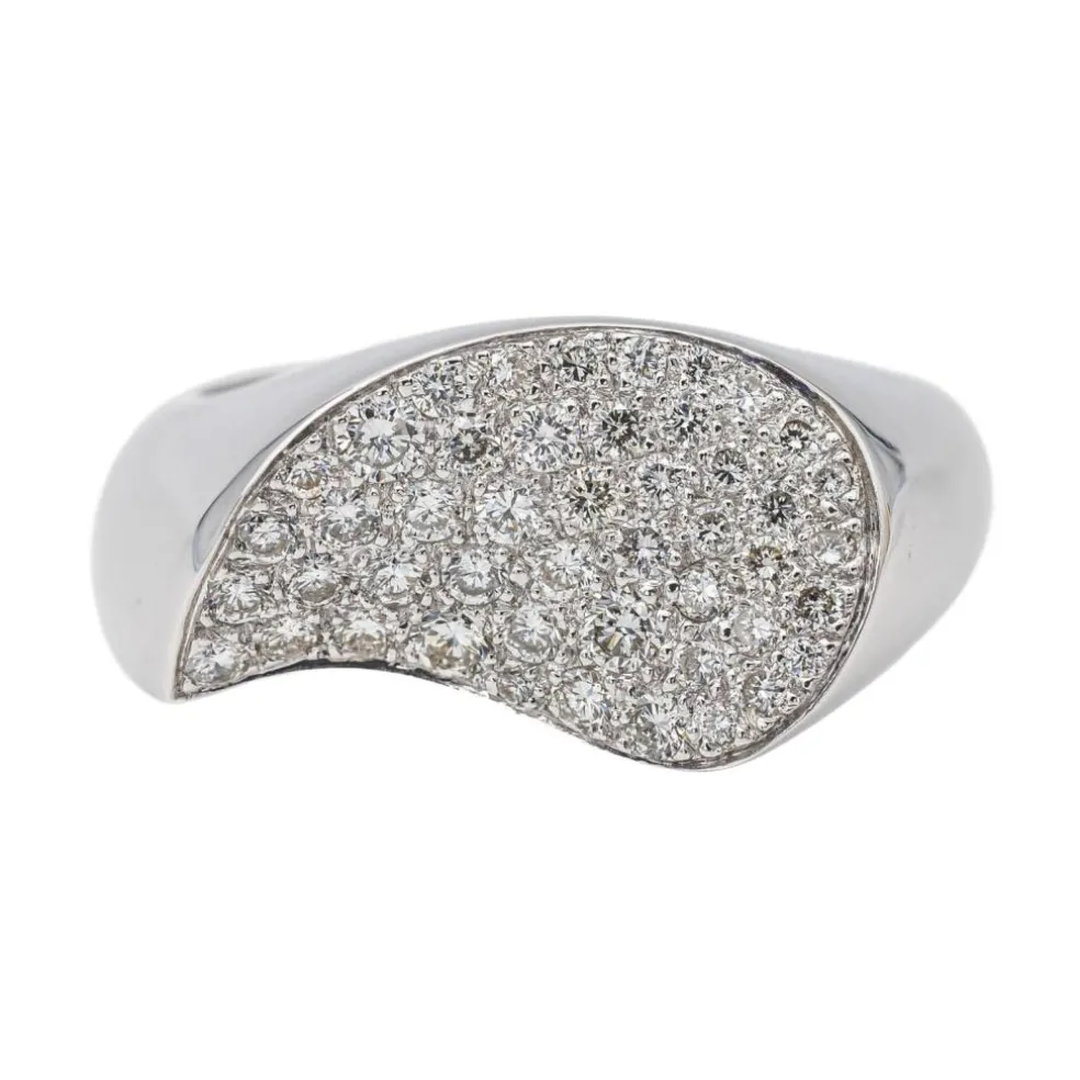 Bague Or blanc Diamant