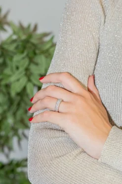 Bague Or blanc Diamant