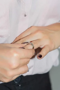 Bague Or blanc Diamant