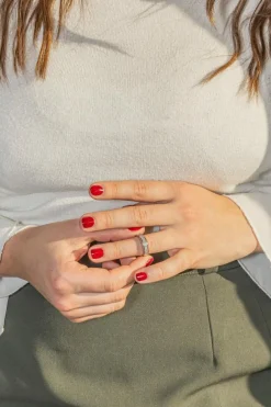 Bague Or blanc Diamant