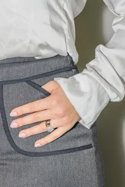 Bague Or blanc Diamant
