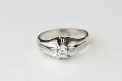 Bague Or blanc Diamant