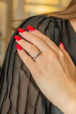 Bague Or blanc Diamant