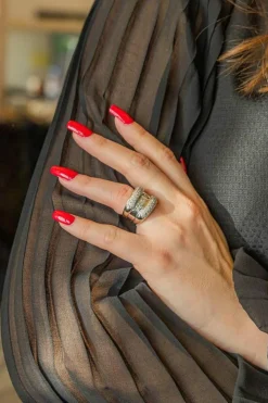 Bague Or blanc Diamant