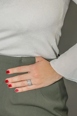 Bague Or blanc Diamant