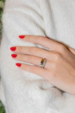 Bague Or blanc Diamant
