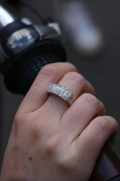 Bague Or blanc Diamant