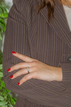 Bague Or blanc Diamant