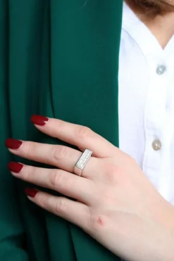 Bague Or blanc Diamant