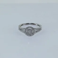 Bague Or blanc Diamant
