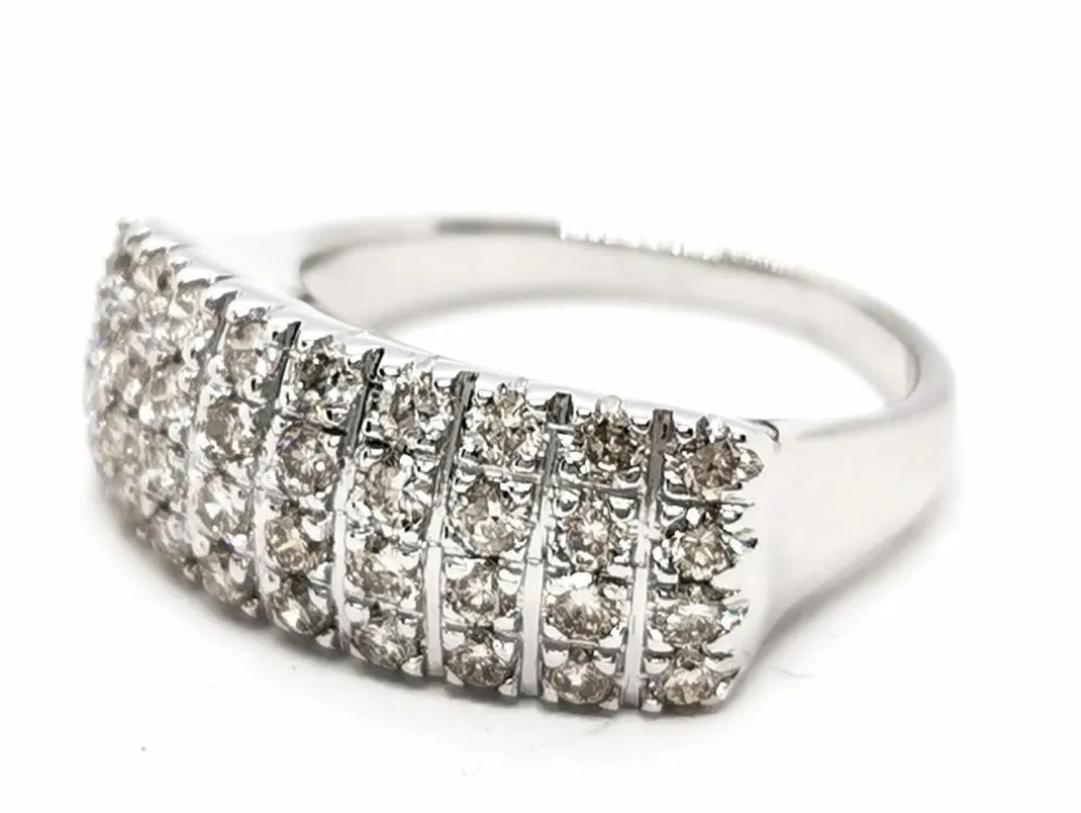 Bague Or blanc Diamant