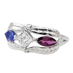 Bague Or blanc Diamant