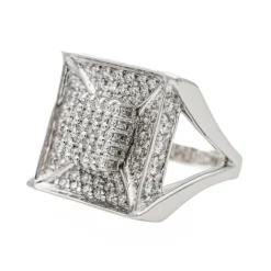 Bague Or blanc Diamant