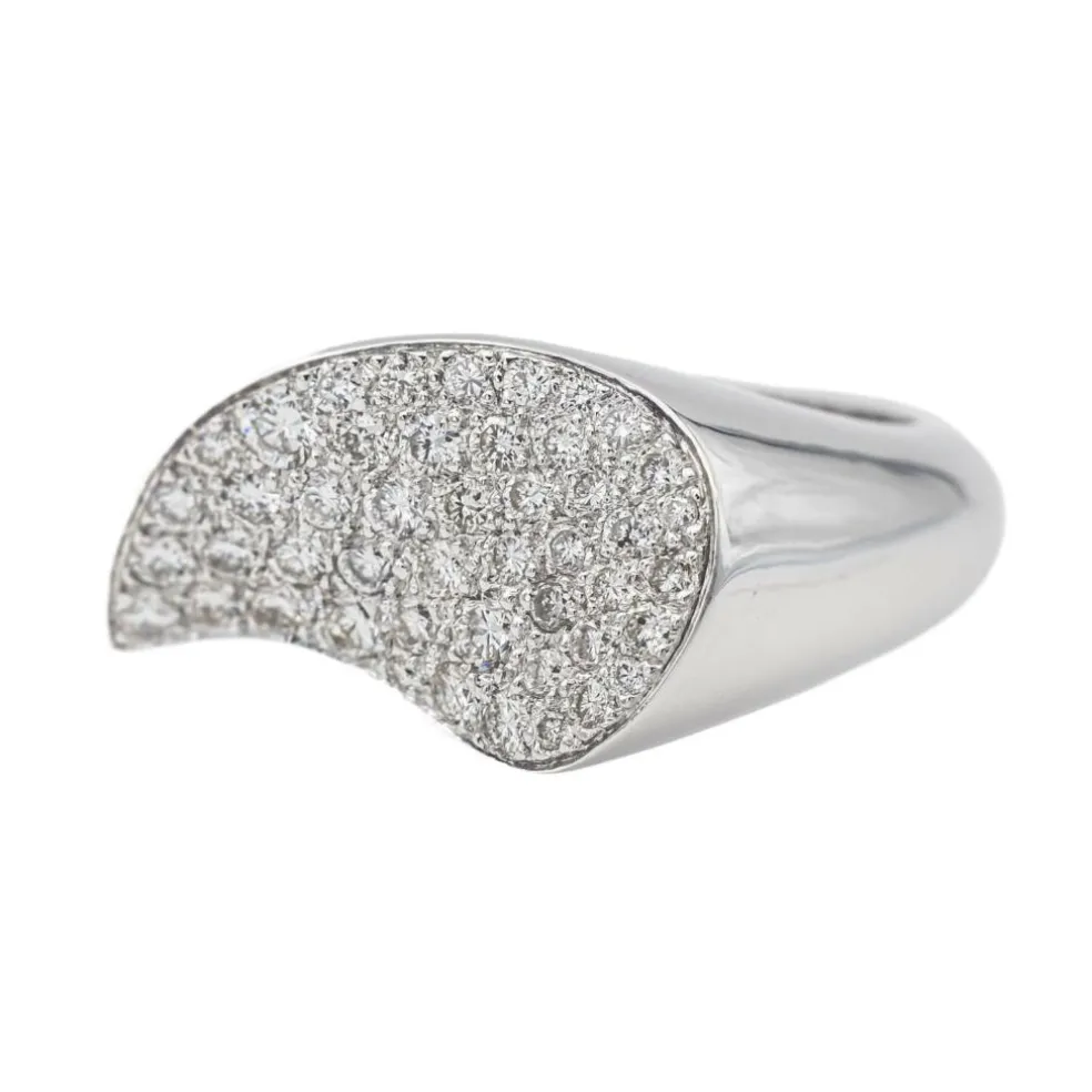 Bague Or blanc Diamant