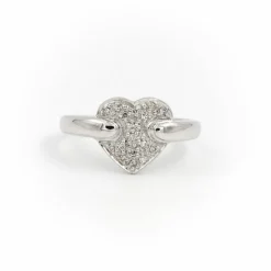 Bague Or blanc Diamant