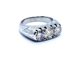 Bague Or blanc Diamant