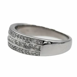 Bague Or blanc Diamant