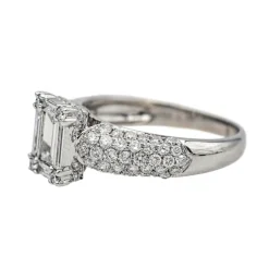 Bague Or blanc Diamant