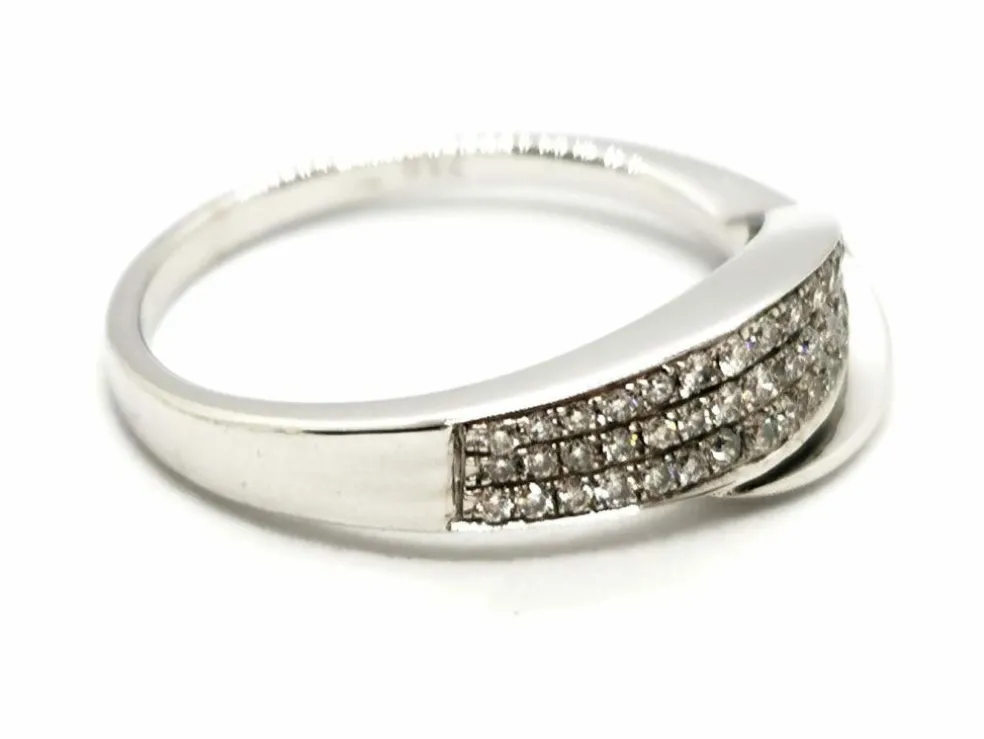 Bague Or blanc Diamant