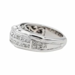 Bague Or blanc Diamant