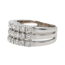 Bague Or blanc Diamant