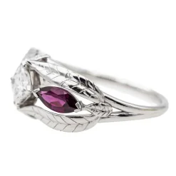 Bague Or blanc Diamant