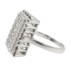 Bague Or blanc Diamant