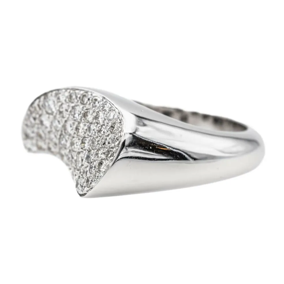 Bague Or blanc Diamant