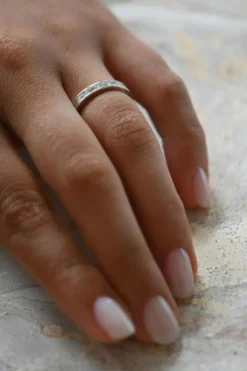 Bague Or blanc Diamant