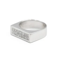 Bague Or blanc Diamant