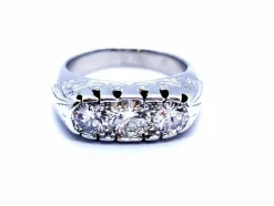 Bague Or blanc Diamant