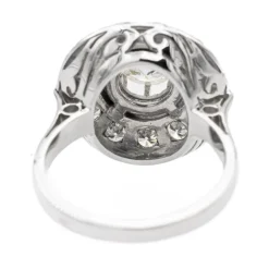 Bague or blanc Diamant