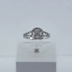 Bague Or blanc Diamant