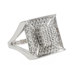 Bague Or blanc Diamant