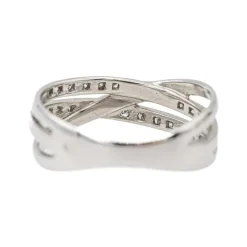 Bague Or blanc Diamant