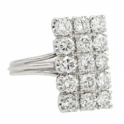Bague Or blanc Diamant